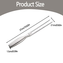 Durable Kitchen Utensil Meat Fork Ideal Kitchen Utensil, Carving Fork for Meat with Ergonomic Handle for BBQ, Roasting and Carving