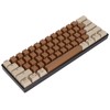 61 Keys Mechanical Keyboard Color Mixing Quick Response Wired Keyboard