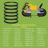 6 Pack 650721 0 Bandsaw Rubber Tires 6" x 1/2"