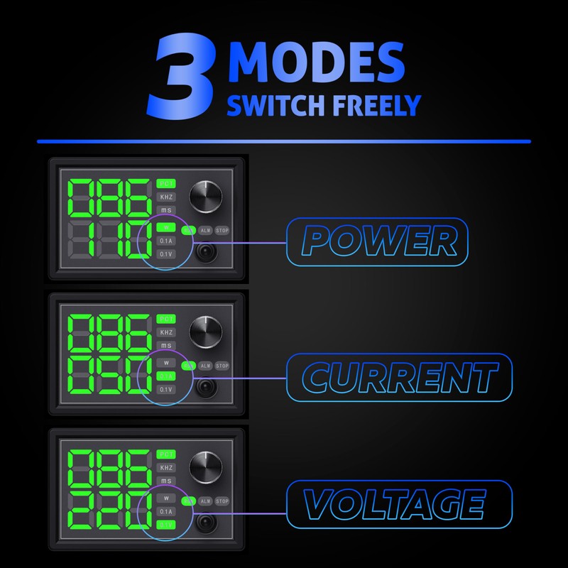 DC 5V-35V/10A PWM Electric Motor Speed Controller,5V/9V/12V/24V Adjustable Speed Regulator