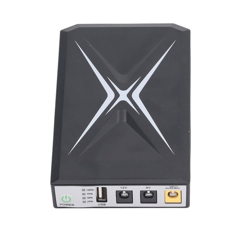 YYQTGG Mini UPS, UPS 2A Bater¨ªa Respaldo ABS y PC