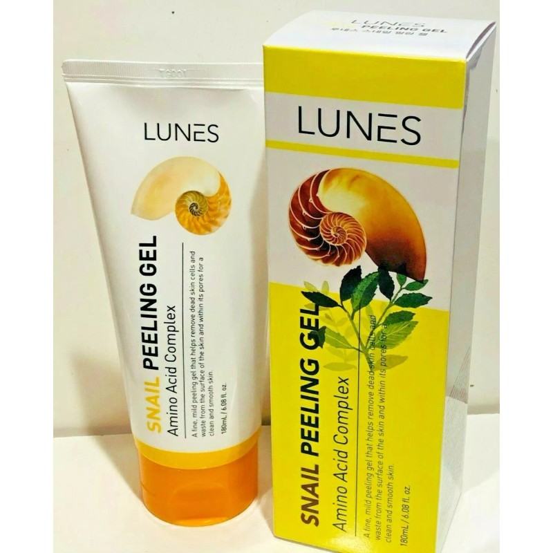 LUNES SNAIL PEELING GEL AMINO ACID COMPLEX REMOVE DEAD SKIN