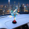 3 Pack Car Mirror Pinwheel, Reflective Windmill Decoration