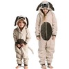 Wunsy Pug Onesie for Boys or Girls Fluffy Dog with
