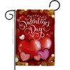 Beloved Valentines Day Garden Flag Springtime Valentine Happy Heart Couple