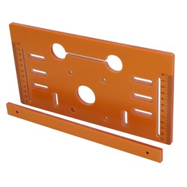 28 * 15cm Base Plate for Cutter for Woodworking, Circular Saw Base Plate 4 Inch 5 Mm Thick Suitable for Various Cutting Application Tools