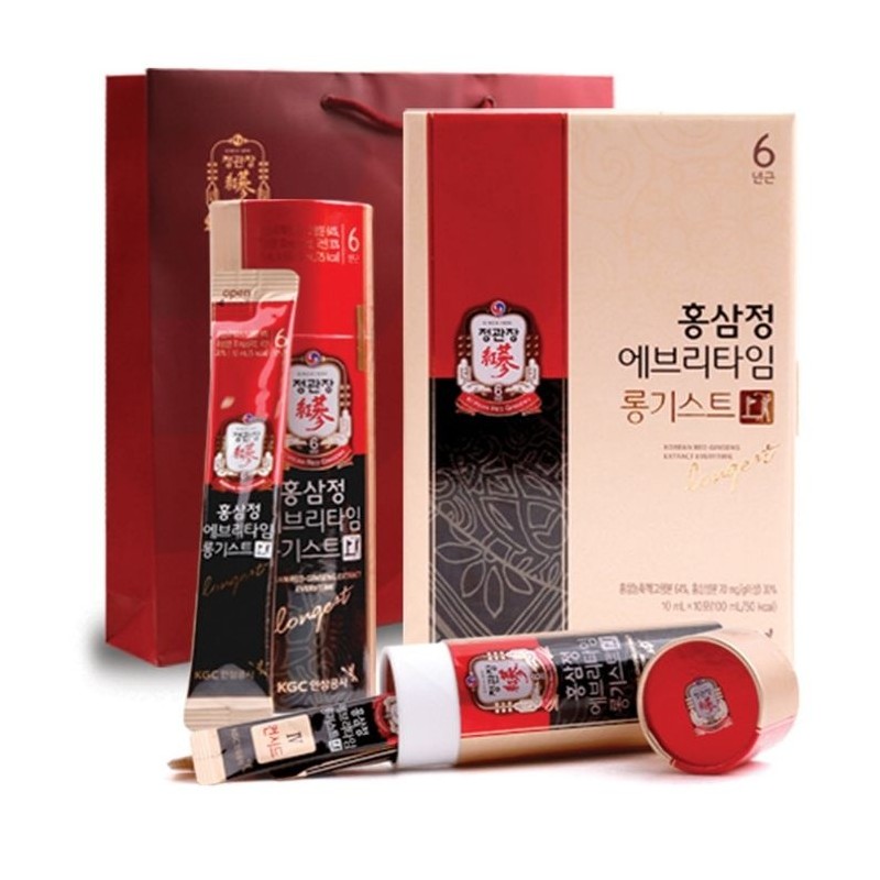 Jeonggwanjang Red Ginseng Extract Everytime Longest 10ml x 10 packets