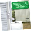 Gatuida Foldable Rain Diverter for Rainwater Collection System Water Reuse