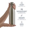 Blumtal® Charles Stainless Steel Drinking Bottle, Thermos Flask 1000 ml,