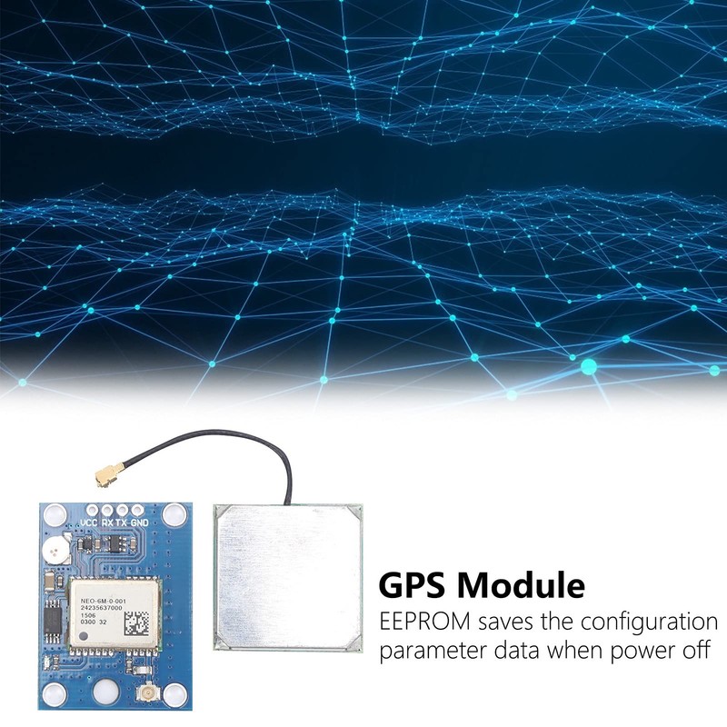 GPS Module with Flight Control Electronic Components PCB Material NEO-6MV2