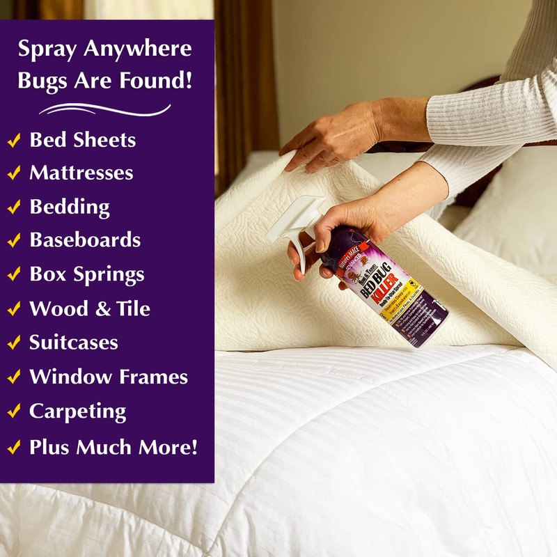 Nature’s MACE Bed Bug Killer 16 oz, Kill BedBugs Treatment,