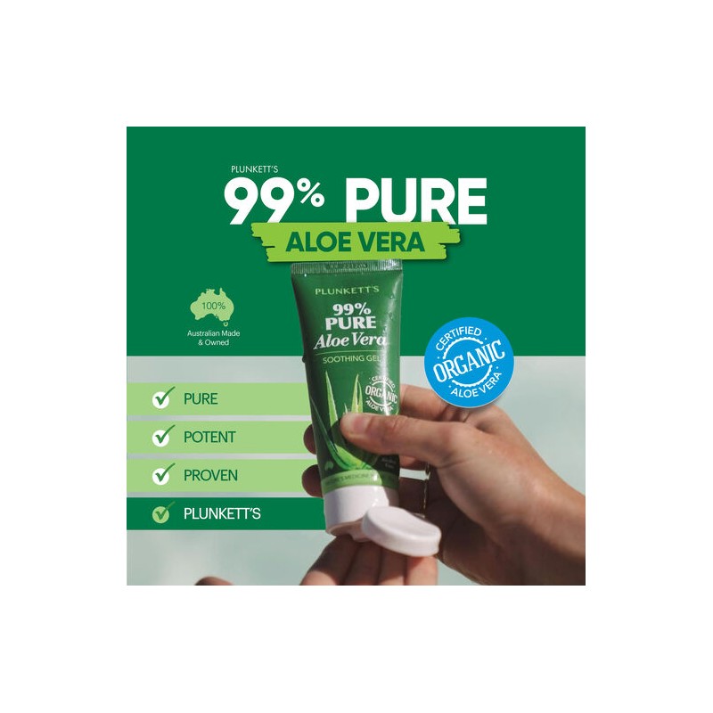 Plunkett's 99% Pure Aloe Vera Soothing Gel 240ml