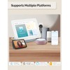 MOES Matter-WiFi Interruptor de luz de 3 botones, requiere neutro