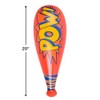 Rhode Island Novelty 20 Inch POW Bat Inflates, Pack of