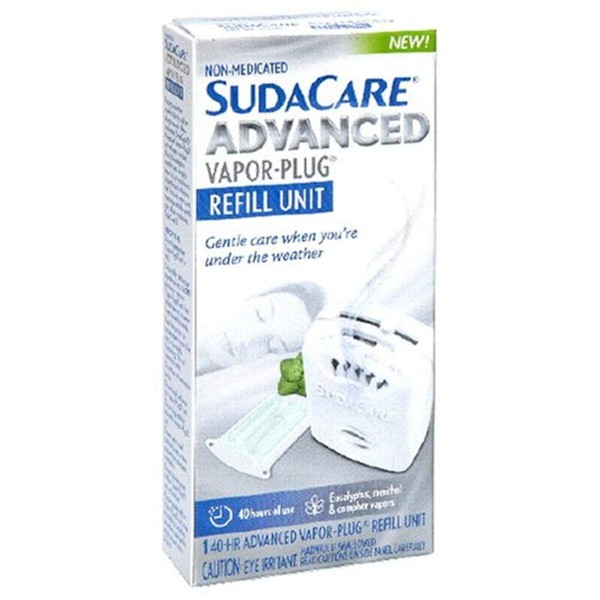 SudaCare Advanced Vapor Plug Refill, 1-Count, 40-Hour Refill Unit (Pack of 3)