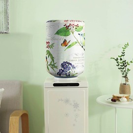 2-Piece Water Dispenser Barrel Dust Cover for 5 Gallon Bottle - Reusable Fabric Dust Proof Cover for Water Cooler - Home Office Decor