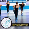 Walk at Home Workout Bands 7 Ring Adjustable Resistance Bands