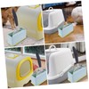 BESPORTBLE 4pcs Cat Litter Scoop Holder Sturdy Plastic Storage Stand