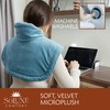 Soluxe Comfort Weighted Heating Pad for Neck & Shoulders, 4