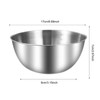 Mixing Bowl, Set of 6, Stainless Steel Bowl, Salad Bowl,