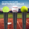 PATIKIL Baseball Batting Tee Replacement 4 Pack Rubber Cup Ball
