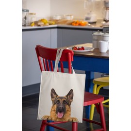 Super Lemon German shepherd tote bag shopping bag for life eco friendly dog lover