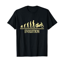 Evolution Moped Man Humor Motobécane Gift Idea Mob T-Shirt