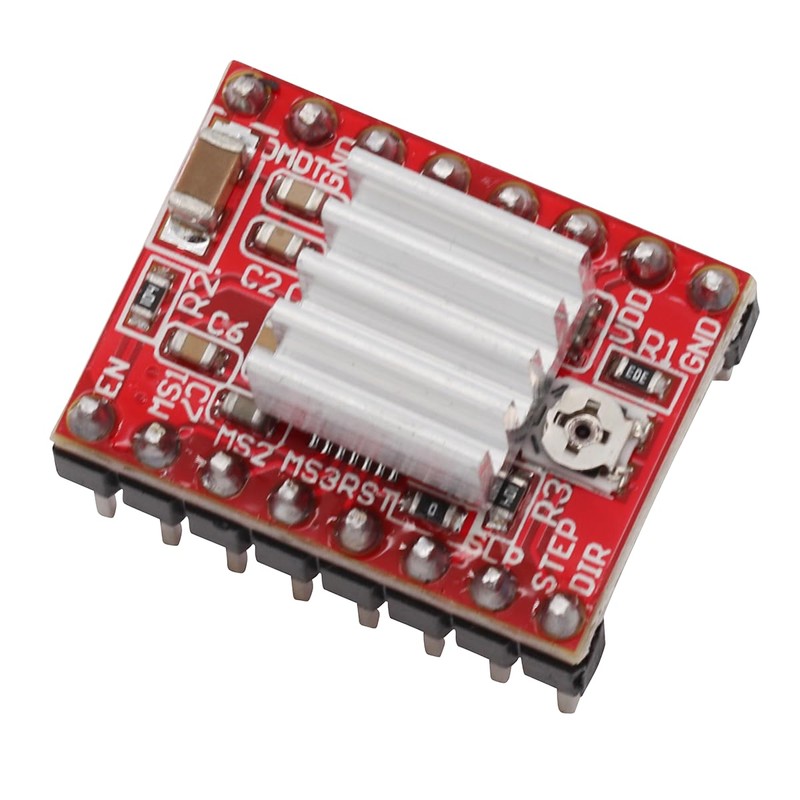 Heevhas 2pcs A4988 Stepper Motor Driver Module Driver Board with