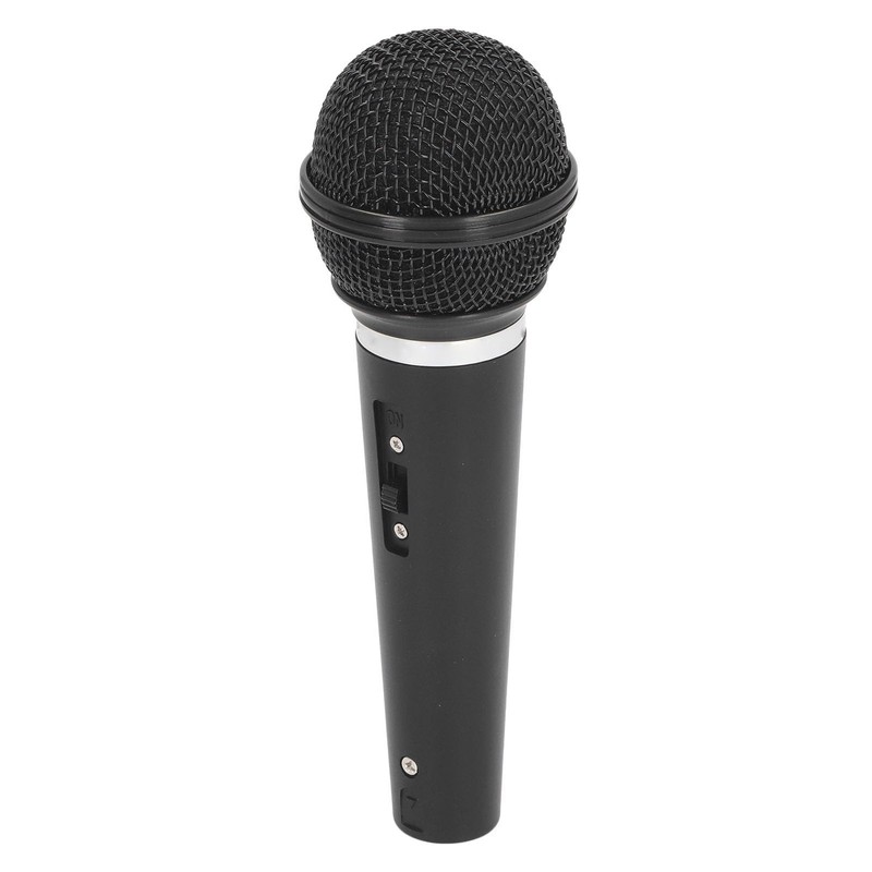 Handheld Wired Microphone Dynamic Cardioid Wired Vocal Microphone for Home