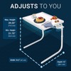 Table-Mate TV Tray Table | Portable Desk Folding Dinner Tray,