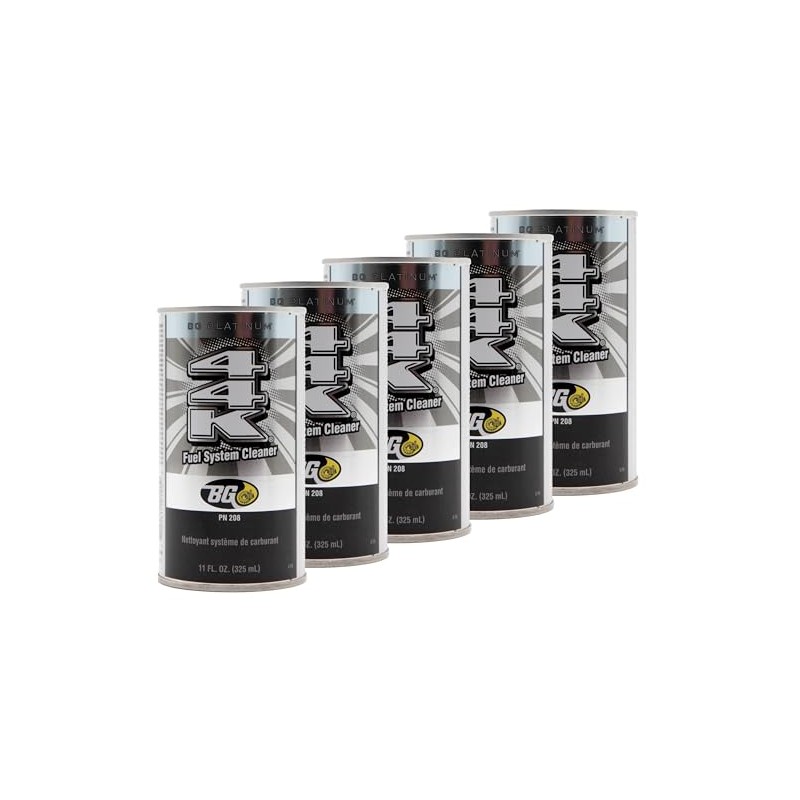 Motor God 5 Cans of New BG Platinum 44k