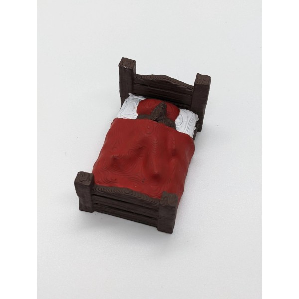 LR Terrain Accessory - Bed, w Sleeping Dwarf