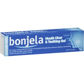 Bonjela Mouth Ulcer Gel & Teething Gel Sugar Free 15g