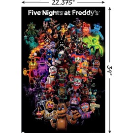 FIVE NIGHTS AT FREDDY'S POSTER Unmounted New