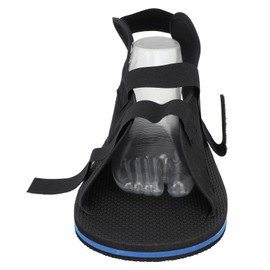 Cast Shoe Open Toe Heel Adjustable Stable Support Canvas Post Operative Recovery Shoe for Broken Foot Ankle YTH