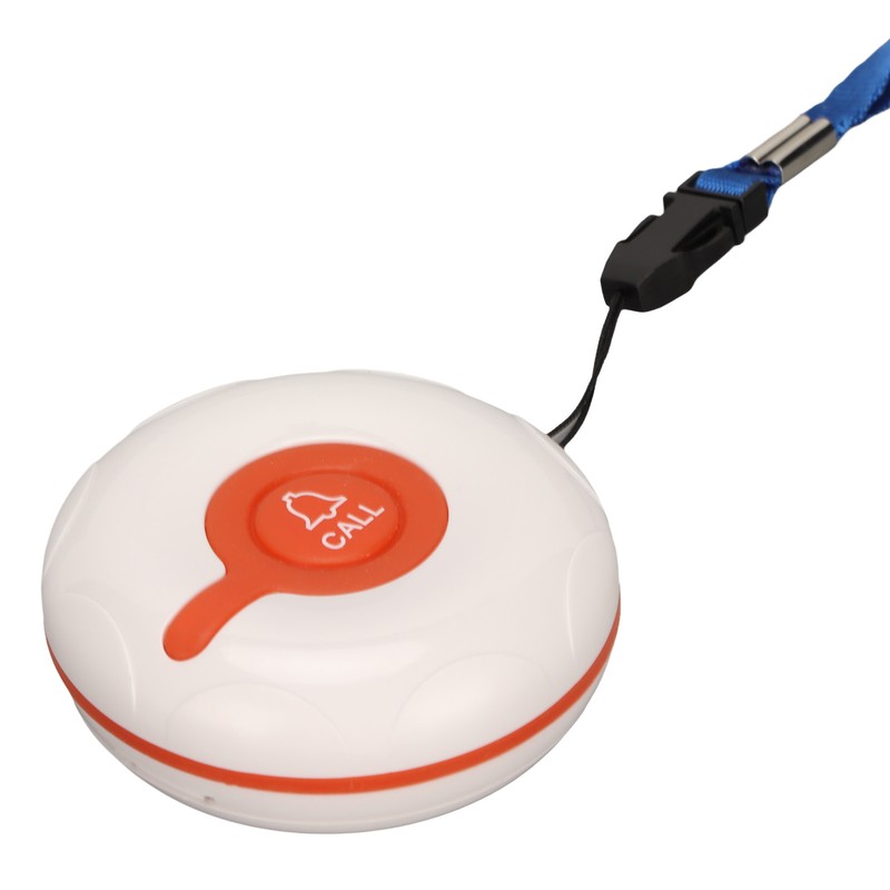 Elderly Monitoring Call Button 4 Gear Volume Adjustment Wireless ABS