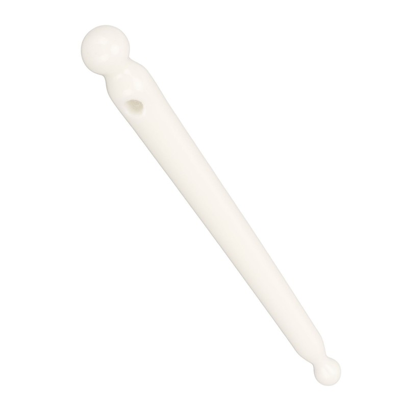 Manual Acupuncture Pen White Ceramic Face Body Acupressure Bar Deep