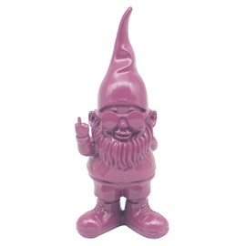 Lesser & Pavey Gnomes Behaving Badly Purple Figurines Statues For Home Decor | Ideal Ornaments Friendship Gifts For Women & Men | Lovely Table Centerpiece & Living Room Accessories
