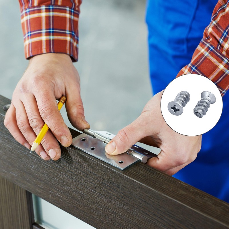 HEXATON Euro Screws with Countersunk Head - 5 x 13