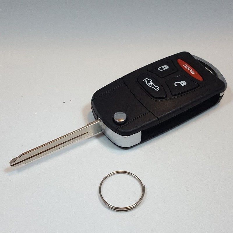 RI-KEY SECURITY Flip Key Modified Case Shell for Dodge Magnum