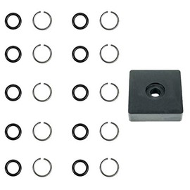 STARK GmbH Impact Wrench 1/2 Inch O-Ring Repair Kit - 10 Sets with Assembly Tool