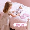 PEDOLLTREE 13 Pcs Reborn Baby Dolls Clothes Girl Accessories Outfit