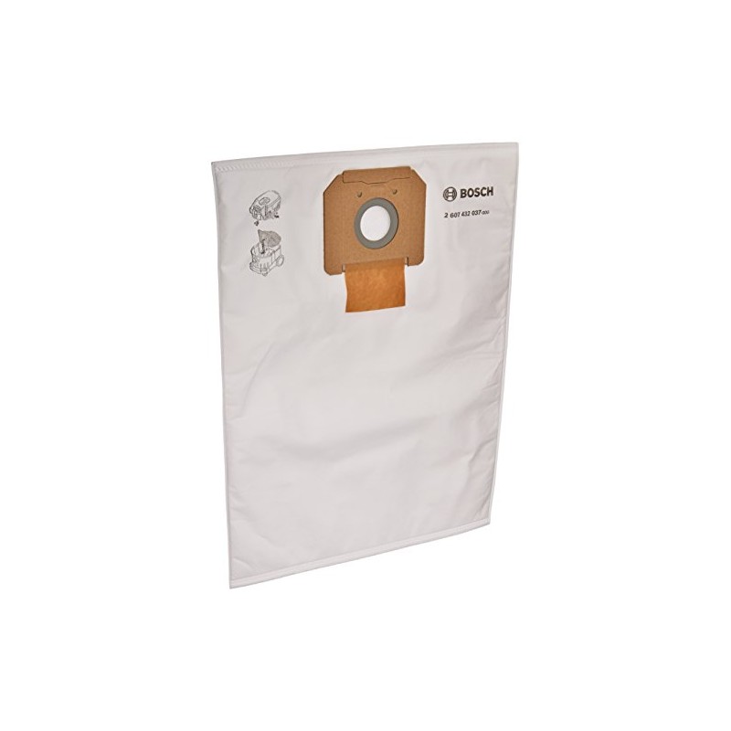 BOSCH VB090F 5-Pack Fleece Filter Bag for use with VAC090