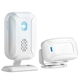 ONMYST Smart Wireless Caregiver Pager, 113BD+500 Feet Motion Sensor Alert and Fall Prevention for Home Elderly Kids, Room Bed Alarm etc.(1 Caregiver Pager+1 Motion Sensor)