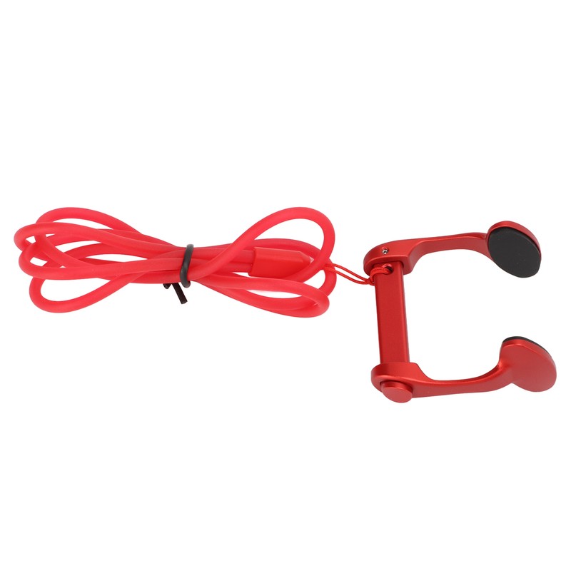 Nose Clip Aluminum Alloy Anti Skid with Silicone Pad for