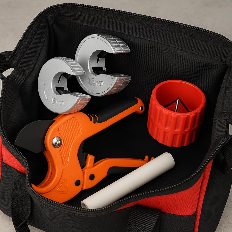 Copper Pipe Cutter 22mm & 15mm, Plastic PVC Pipe Cutter