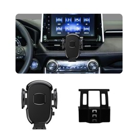 DJXCAR Car Phone Holder Fits for Toyota RAV4 2019-2024[Only fits for 2019-2024],Car Phone Mount Snugly fit Navigation Bracket Air Vent, Fits for 4.7-7 inch Phones,360° Rotation, Easy to Install
