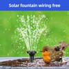 6V 1.5W Solar Water Pump 6 Modes 160L/h 50cm Lifting