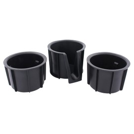 MOTOKU Front and Rear Console Cup Holder Insert for Toyota 4Runner 2014-2024