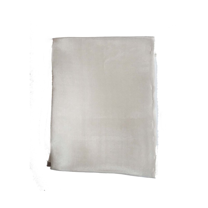 Seidentuch 90x90cm, weiß Ponge 05